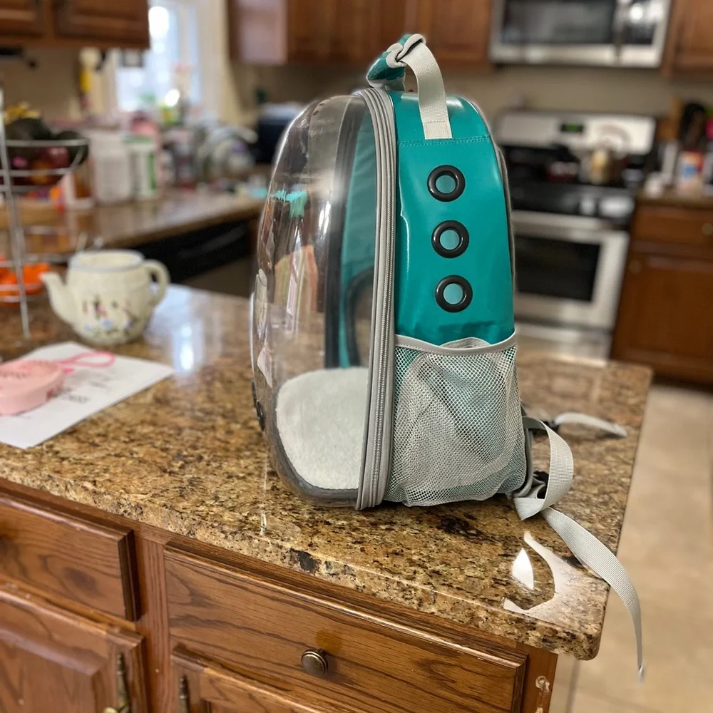 Pet carrier backpack